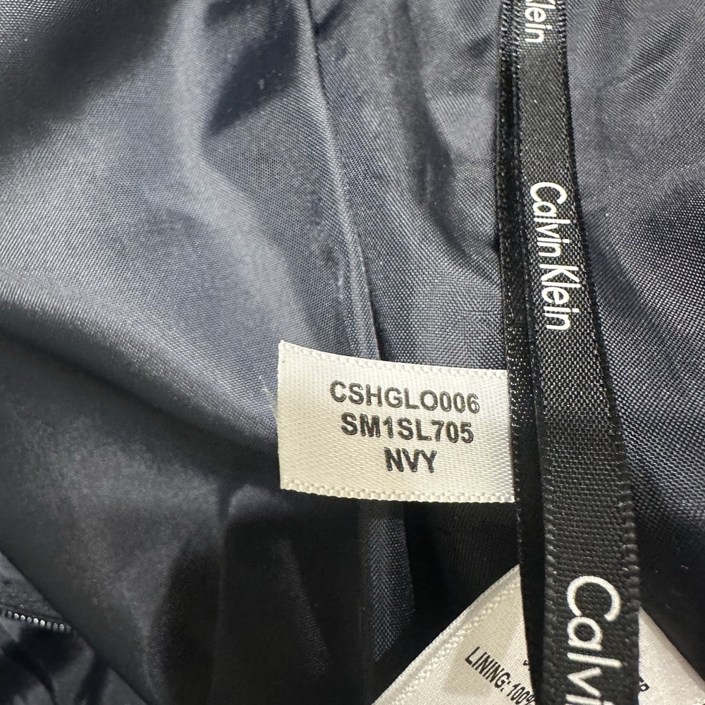 Calvin Klein Womens Navy Pencil Skirt Size 8 Knee Length Lined NWT - Picture 7 of 11